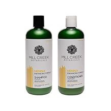 Mill Creek Henna Shampoo and Conditioner Bundle, 14 oz each