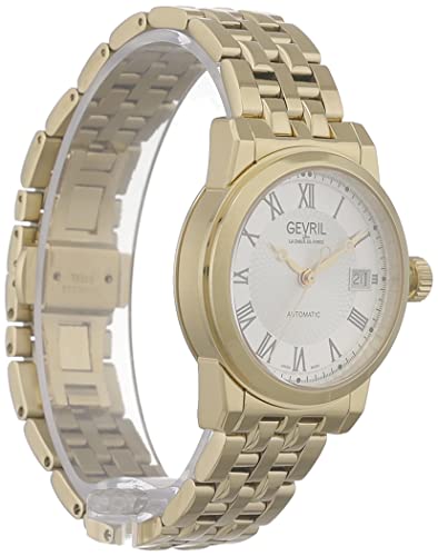 Gevril Men's Madison Swiss Automatic Watch, Stainless Steel with Deployment Buckle4
