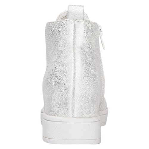 Little/Big Girl's Gracey Sneakers White Wedge Shoes4