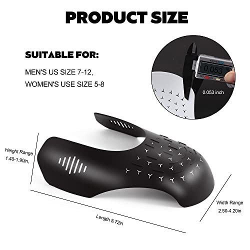 Tupeed 4 Pairs Shoe Toe Protectors, Anti-Wrinkle Shoe Protectors For Air Jordan Air Force, 2022 New Version Shoe Creases Stoppers For Sneaker And Casual Shoes, For Men's Us Size 7-12 #TOP3