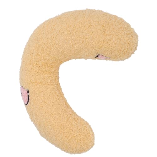 Generic Almofado Em Forma de PET U, Enchimento Macio Confortável de Aparência de Cachorro para Casa