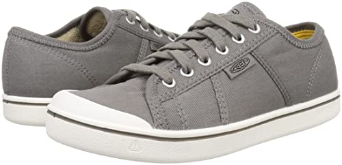 Keen Men's Eldon Comfortable Sneaker, Steel Grey/Star White, 10 #TOP6