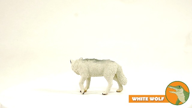 Amazon.com: Safari Ltd. White Wolf Figurine - Realistic, Hand