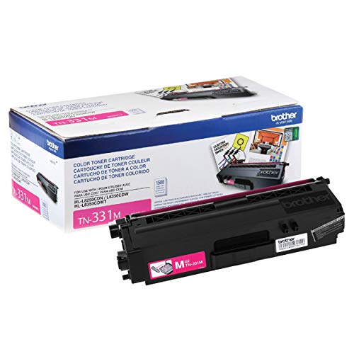 Brother Genuine TN331M Standard-yield Magenta Toner Cartridge
