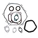 Poweka Cylinder Head Exhaust Muffler Full Gaskets for Honda Gx390 13hp Engine New