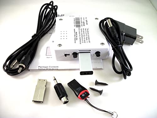 Image Audio Sxplus® Professional Music On Hold Player With Shorter Audio Clip Playback Options | For All Pbx/Ksu Phone Systems With Moh Jack | Mp3, Usb Flash Drive, Sd Card #TOP5