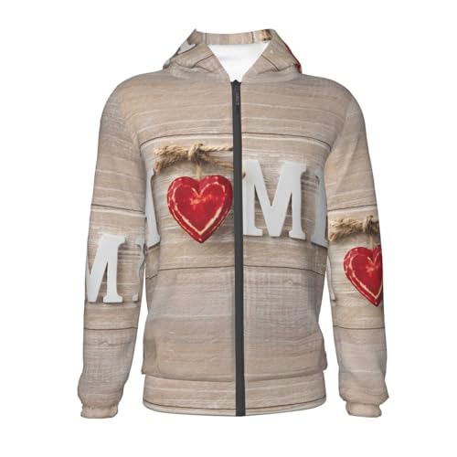 Humming Bird And Tropical Flowers Embroidery Kid Hoodies Boys Zip Up Sweatshirts Girls Pullover with Pocket2