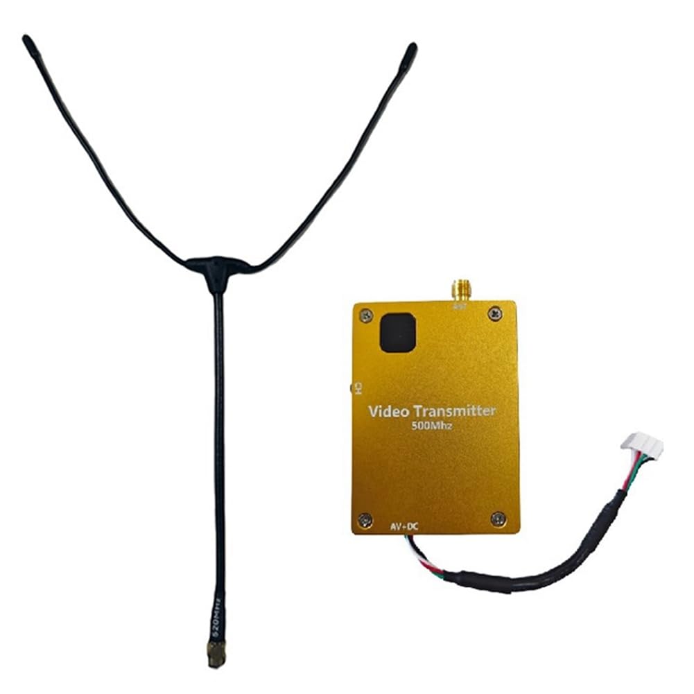 Trasmettitore Video FPV VTX da 40 Km, Trasmettitore Video Wireless da 500 MHz e 4 W, Trasmissione A Lungo Raggio