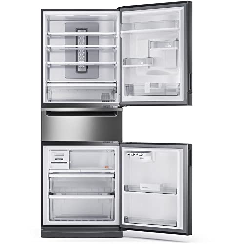 Geladeira Frost Free Brastemp Inverse 419L Inox BRY59BK 127V