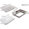 Ernest A-76437 Stainless Steel Frying Pan, 7 Pieces (3 Bats, 1 Colander, 3 Lids), Made in Japan