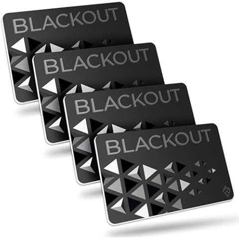 AKIELO Blackout RFID Blocking Card Pack Cover