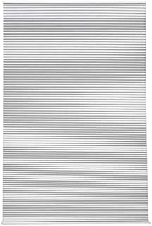 Amazon Basics Cordless Honeycomb Pleated Blind, No Drilling Required, 80 x 140 cm - White/White