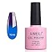 AIMEILI Shellac Soak Off UV LED Color Changing Chameleon Gel Nail Polish - Purple To Blue (010) 10ml