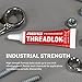 ABRO Threadlok High Strength Red, 6 ml, Industrial-Grade Threadlocker for Reliable Performance in Automotive & Manufacturing Applications, Tight Thread Lock Red for Any Use, Red Lock Tight for Thread