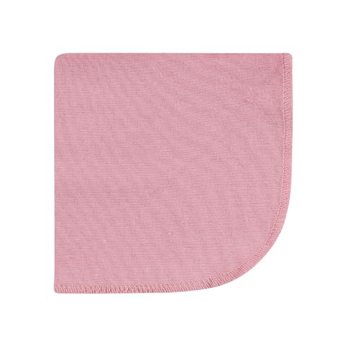 Image of Hudson Baby Unisex Baby Flannel Cotton Poly Washcloths, Soft Painted Floral 10 Pack, One Size
