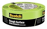 Scotch Rough Surface Painter's Tape, 1.41 inches x 60 yards, 2060, 1 Roll