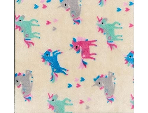 Tissu polaire doux double face licorne anti-froid pour surpyjama