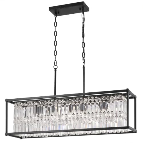 Melkelen Modern Crystal Chandeliers 33.46 inch for Dining Room by Melkelen - Used condition - US$163.69