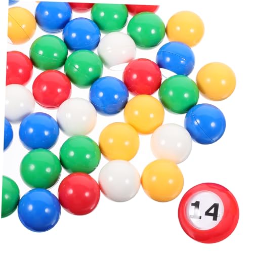 Boules de bingo GALPADA résistantes aux chocs et légères pour loto