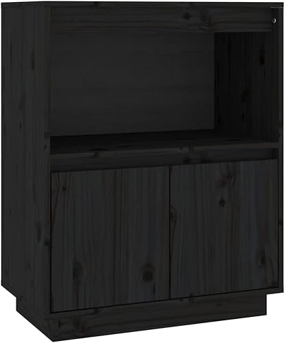 Miniatura 3 de BIGBARLEY Armario de almacenamiento para aparador, mesa de centro de consola, gabinete de buffet de acento de madera, mesa de consola para pasillo,