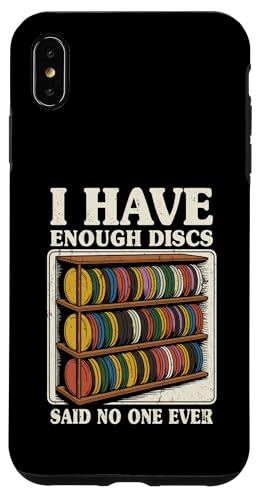 I Have Enough Discs �ʔ����f�B�X�N�S���t �X�}�z�P�[�X iPhone XS Max �p