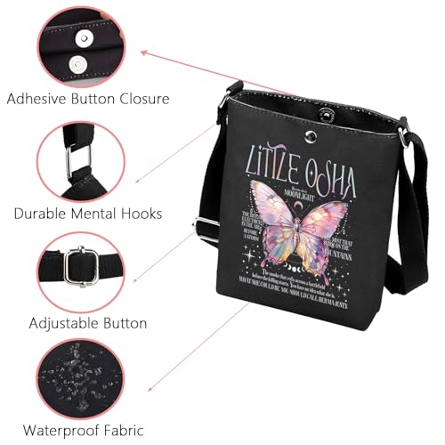 WSNANG Little Osha Crossbody Bag Book Saeris Gift Fantasy Bookish Merch Gift for Fae & Alchemy Fans4