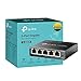Produktbild TP-Link 5-Port Gigabit Easy Smart Switch, unterstützt QoS VLAN IGMP Snooping, Netzwerküberwachung über Webinterface, 2,82 W, lüfterlos, langlebiges Metallgehäuse, einfache Verwaltung (TL-SG605E)