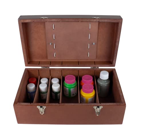 Souza & Cia, Caixa de Pintura, Mad. MDF Mogno (Ref: 4217)