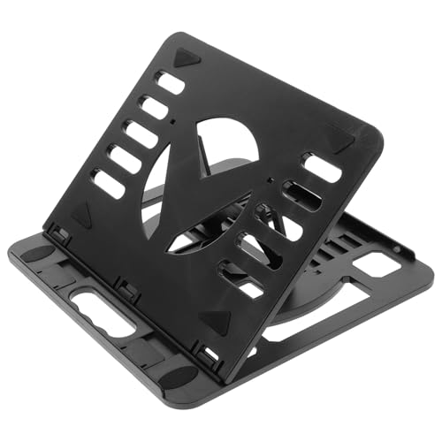 Soporte plegable ajustable para laptop OUNONA negro
