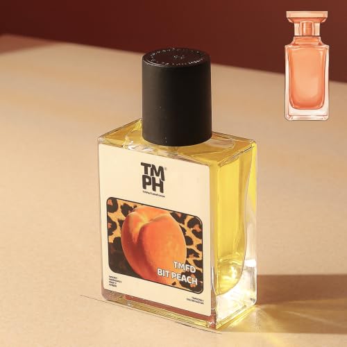 Image of TMPerfumehouseTmfd bIT peach EDP for Men & Women | Fruity, Gourmand & Long Lasting Perfume Spray | Woody, Warmspicy & Fruity Fragrance | Luxury Gift for Him & Her | TMPH | 50ml