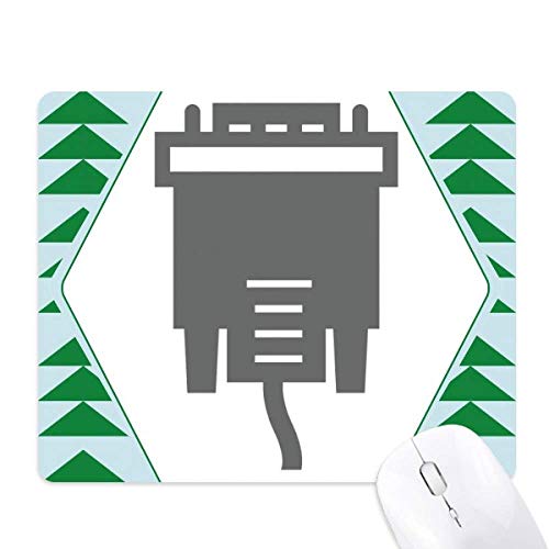 Tapis de souris pin vert en caoutchouc pour organiser votre espace de travail