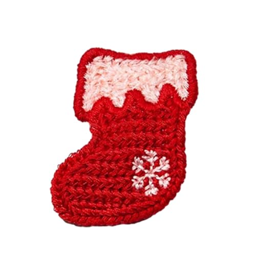 Forcina per capelli decorativa natalizia - per capelli all'uncinetto, fermagli per capelli in tessuto | Forcine per capelli comode fermagli per capelli, abbellimenti per ragazze a maglia