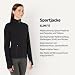 Amazon Essentials Damen Atmungsaktive Slim-Fit-Jacke mit Reißverschluss, Sportjacke, Schwarz, XXL