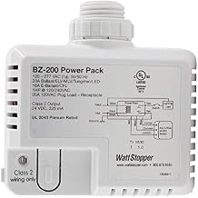 WattStopper BZ-200 24V, 20A, 120/277V, Occupancy Sensor Plug-Load Power Pack, White