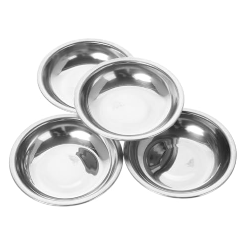 4 Piezas Bandeja De Pesaje De Diamantes Bandeja De Báscula De Alimentos Tazón Sartenes Para Básculas Sartenes De Joyería Platos Pequeños Bandeja De Pesaje De Diamantes De CRILSTYLEO