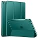 Produktbild Ztotops Hülle für iPad 10.2 2019, Ultradünnes Smart Cover mit Transluzent Rücken Deckel Auto Schlaf/Wach Funktion, Harter Rückseite Case Hülle für iPad 7. Generation 10.2 Zoll - Dunkelgrün