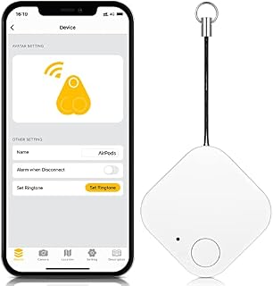 BBTO Key Finders, Smart Bluetooth Tracker Item Locator Anti-Lost Pet Tracker for Cats Dogs Bluetooth Phone Tracker Tag with Alarm Reminder for Key, Wallet, Remote, Luggage