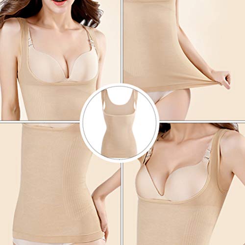 EXCEART Colete Feminino Modelador de Cintura Modelador de Corpo Sem Costura Controle de Barriga Trei