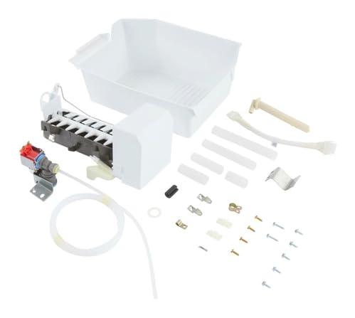 Replacement W11729596 Ice Maker Assembly Field Install Kit for Kenmore Amana Whirlpool Refrigerators AP7244933, W11517113, W11510803, IMKIT94, KIMS9, W11534202, W11534203, W11698621, W11698624