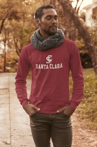 CreateMyTee | Santa Clara University Long Sleeve Shirt3