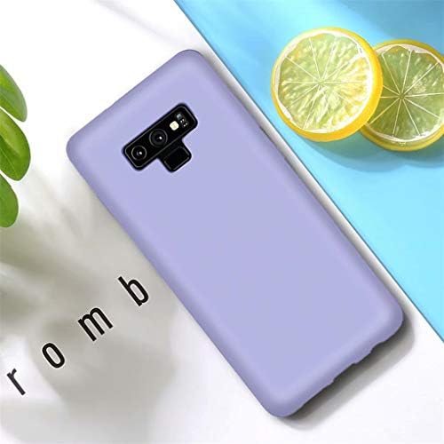 NiaCoCo Compatible with Samsung Galaxy Note 9 Case Ultra Thin Anti Shockproof Cover PC Silicone Scratch Protective Phone Case for Samsung Galaxy Note 9 Phone Shell-Blue Purple