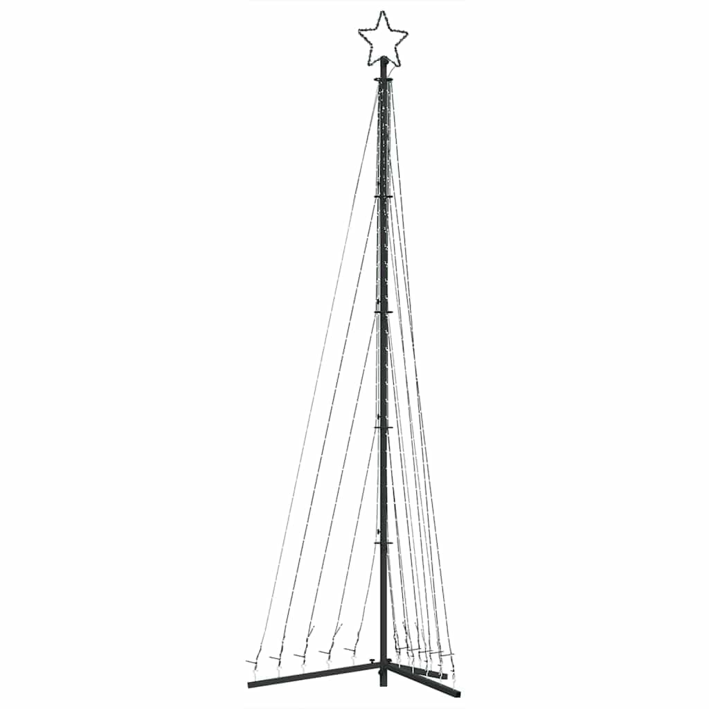 Choinka LED, wielokolorowa, 495 diod LED, wysokość 300,5 cm, z 8 efektami świetlnymi, do użytku wewnątrz i na zewnątrz, podświetlana, IP44