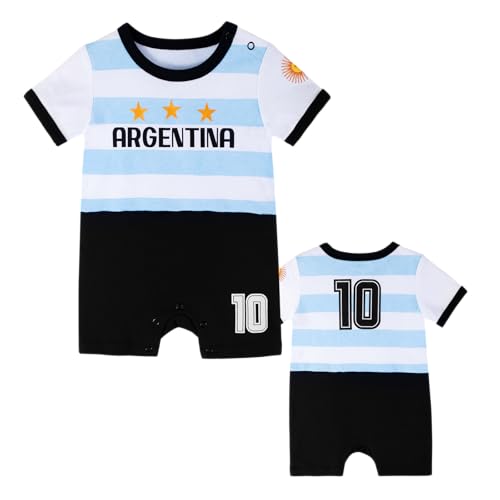 Image of Cnins Soccer Baby Clothes - Matching Family Rompers 0-24M | Unisex Gifts for Futbol Game Days & Photo Shoots