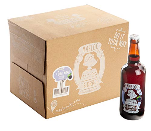 Maeloc Sidra con Mora - 12 botellas x 500 ml