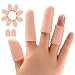 Produktbild Promifun Gel-Fingerhandschuhe, Silikon Fingerhülsen, 20 Packungen Fingerlinge, für Damen und Herren, Triggerfinger, Finger-Rissbildung, Fingerarthritis
