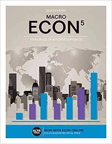 [1305659090] [9781305659094] ECON MACRO (with ECON MACRO Online, 1 term (6 months) Printed Access Card) (New, Engaging Titles from 4LTR Press) 5th Edition-Paperback