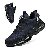 Atmungsaktiv für Komfort: Sicherheitsschuhe dank atmungsaktiver Materialien bleiben die Füße auch bei längeren Arbeitstagen angenehm trocken und frisch. Mesh-Futter für maximale Luftzirkulation, hoch atmungsaktiv, hält die Füße jederzeit frisch und geruchsfrei.