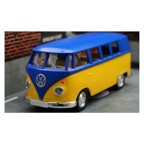 LIUSANG Modèle de voiture à l'échelle 1/36 pour T1 Samba Bus modèle classique moulé sous pression en alliage modèle de véhicule tirer en arrière modèle de voiture collection de souvenirs Convient pour