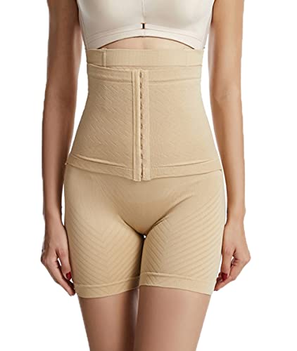 Sohaon Shapewear Damen Dauchweg Stark Formend Damen Shapewear Bauchweg Miederpants Miederhose Anti Chafing Shorts Cover