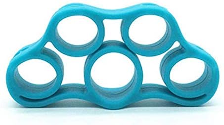 Silicone finger Rally Finger Stretcher Hand Resistance Band Finger rehabilitation training device With 3 Sizes (3KG/8.8Ib 4KG/6.6Ib 5KG/11Ib )